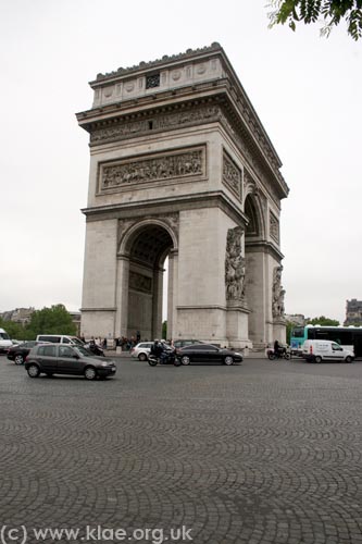 PCHS Paris 2009 07 Arc de Triomphe 004
