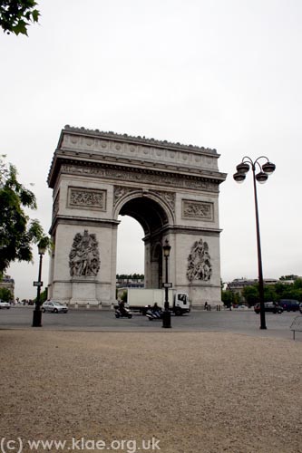 PCHS Paris 2009 07 Arc de Triomphe 005