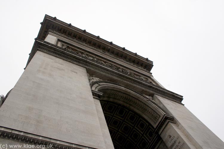 PCHS Paris 2009 07 Arc de Triomphe 006