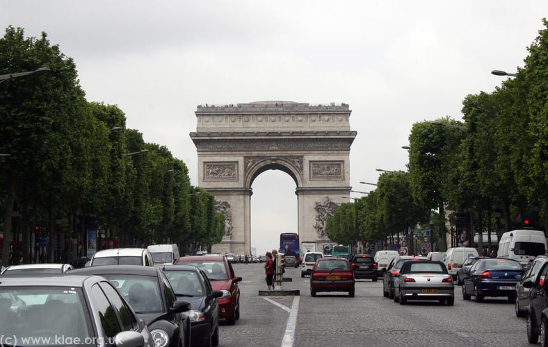 PCHS Paris 2009 07 Arc de Triomphe 015