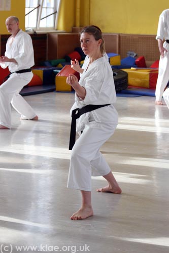 North East Kata Practice 080209 025